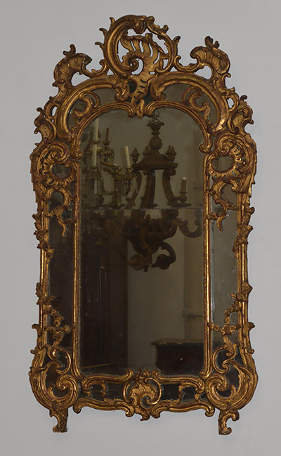 Very fine, French, early Louis XV period mirror