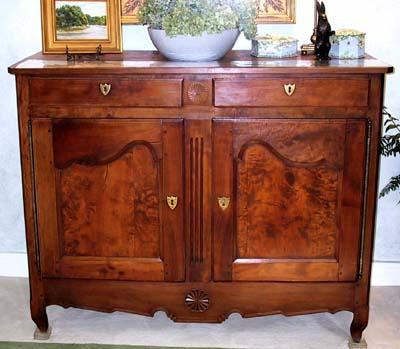 French Provincial, Restoration period buffet