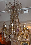 Fine, French, Louis XV style bronze d'ore chandelier
