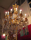 Very fine, Rocaille style, Baccarat, 18-light chandelier